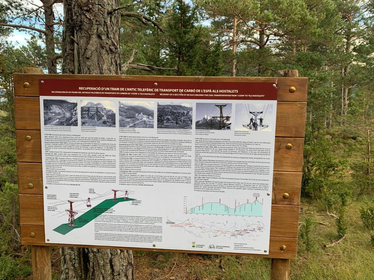 Appartamento Saldes Pedraforca Esterno foto